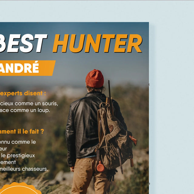 La Couverture De Magazine: Best Hunter - Affiche