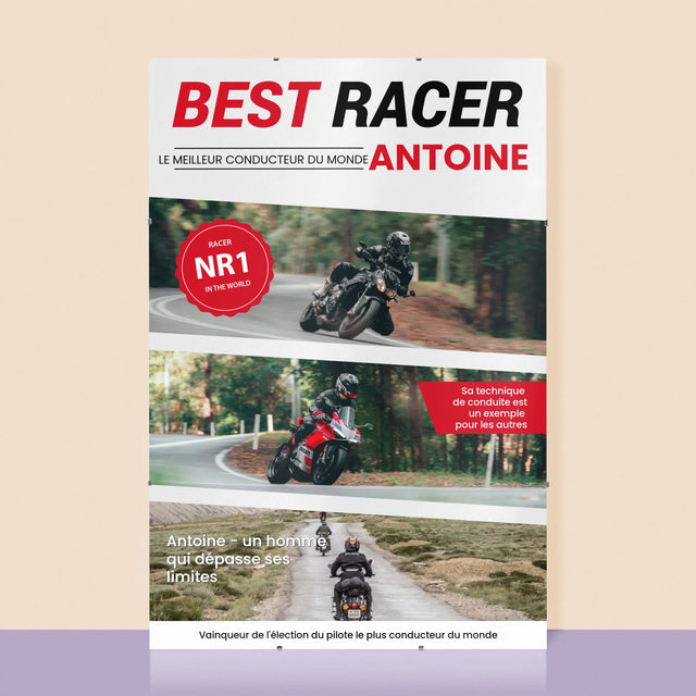 La Couverture De Magazine: Best Racer - Affiche