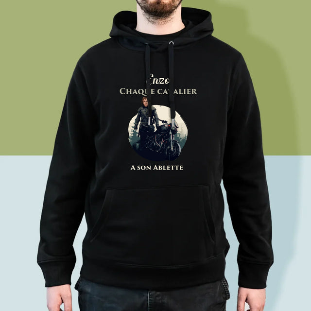 Ton Personnage: Chaque Cavalier - Sweat À Capuche Pour Hommes