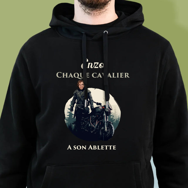 Ton Personnage: Chaque Cavalier - Sweat À Capuche Pour Hommes