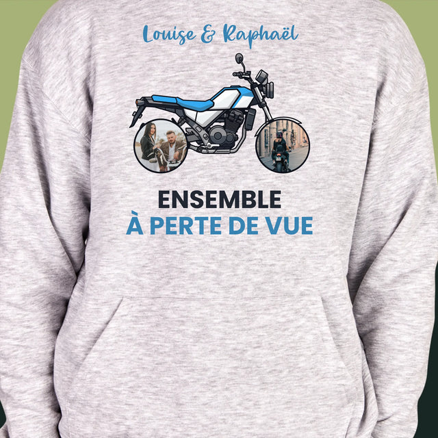 Le Collage Photo: Ensemble À Perte De Vue - Sweat À Capuche Pour Hommes
