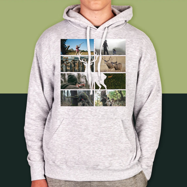 Le Collage Photo: Chasseur - Sweat À Capuche Pour Hommes