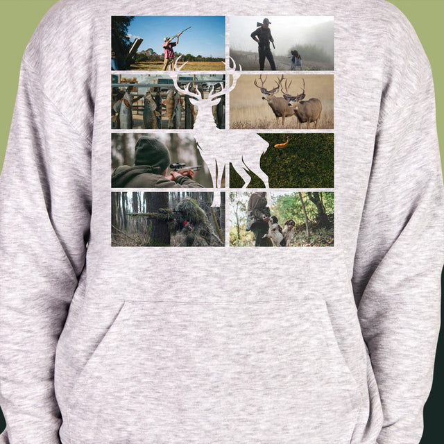 Le Collage Photo: Chasseur - Sweat À Capuche Pour Hommes