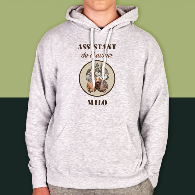 Forme Des Photos: Assistant Du Chasseur - Sweat À Capuche Pour Hommes