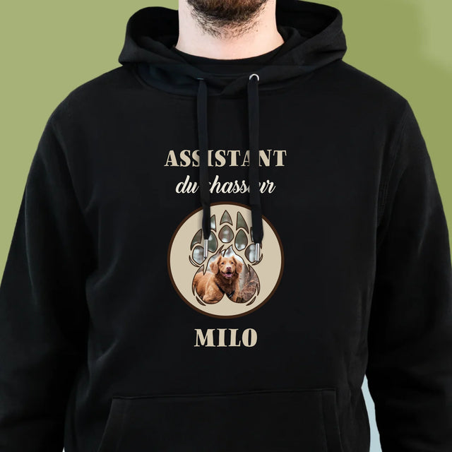 Forme Des Photos: Assistant Du Chasseur - Sweat À Capuche Pour Hommes