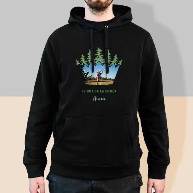 Forme Des Photos: Le Roi De La Forêt - Sweat À Capuche Pour Hommes
