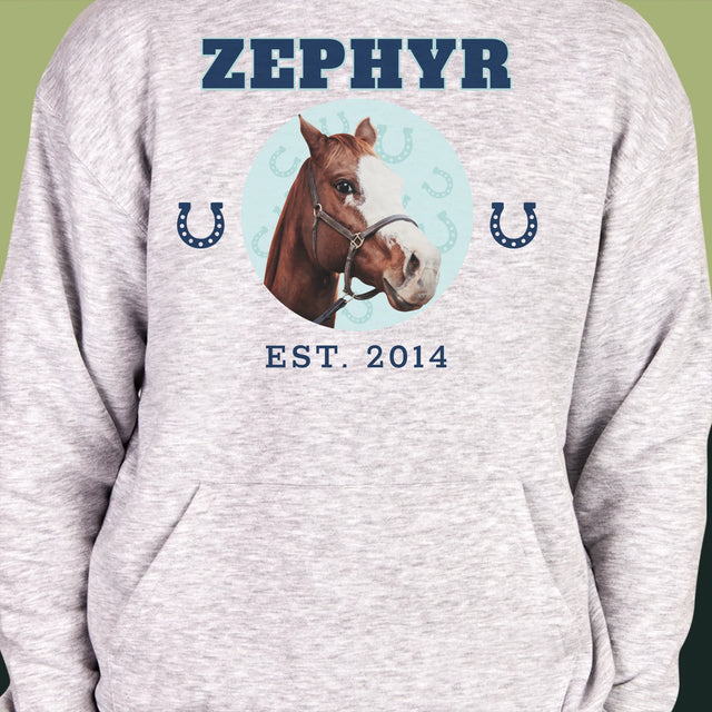 Ton Personnage: Ton Cheval Varsity - Sweat À Capuche Pour Hommes