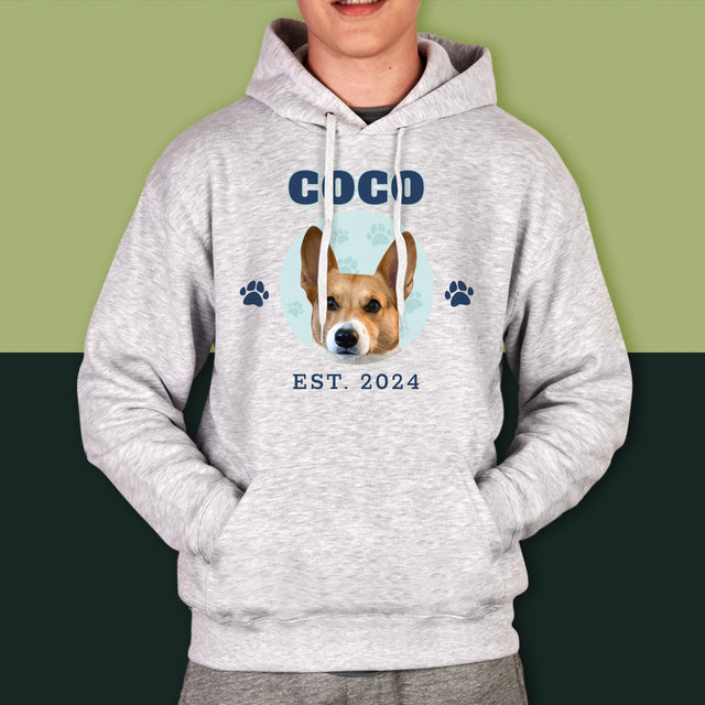 Ton Personnage: Ton Chien Varsity - Sweat À Capuche Pour Hommes