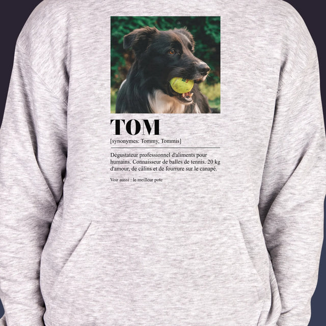 La Photo Et Un Texte: Animal, Définition - Sweat À Capuche Pour Hommes