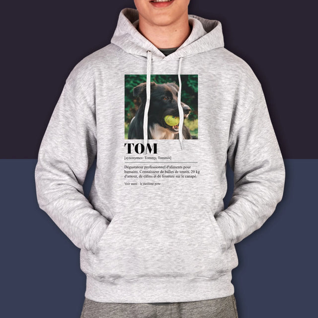 La Photo Et Un Texte: Animal, Définition - Sweat À Capuche Pour Hommes