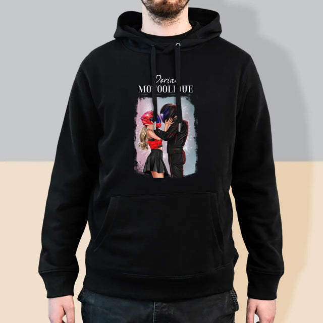 La Création Du Personnage: Motoolique - Sweat À Capuche Pour Hommes