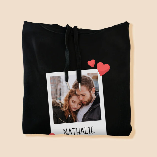 La Photo Et Un Texte: Je T'Aime - Sweat À Capuche Pour Hommes