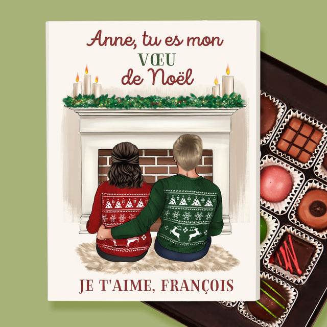 La Création Du Personnage: Couple De Noël - Pralines