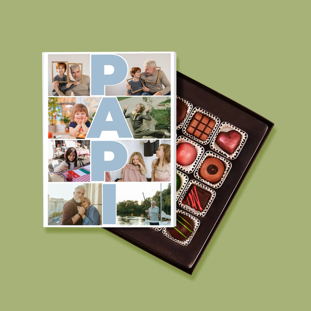 Le Collage Photo: Papi - Pralines