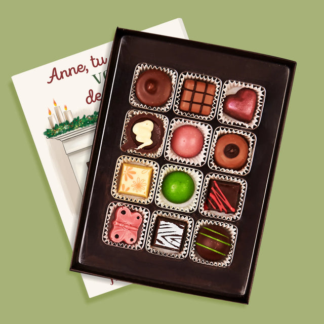 La Création Du Personnage: Couple De Noël - Pralines