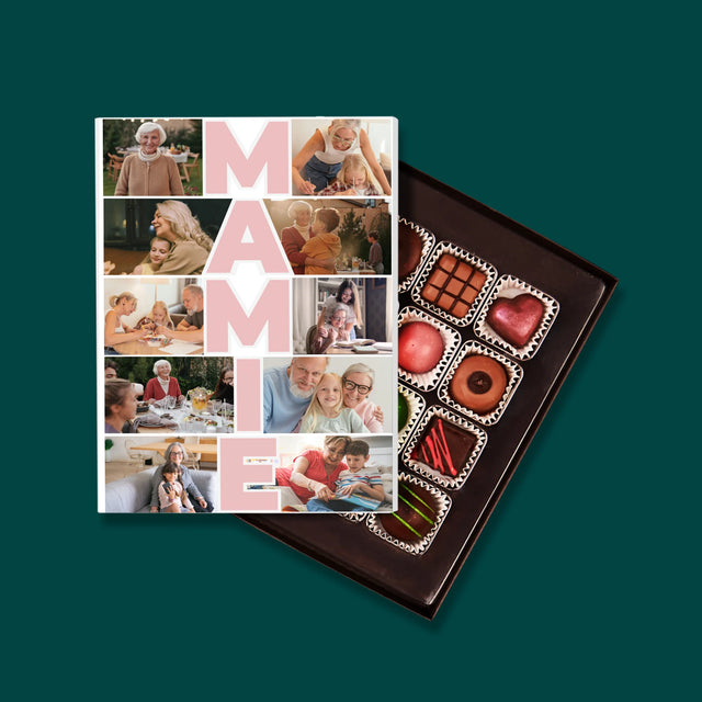 Le Collage Photo: Mamie - Pralines