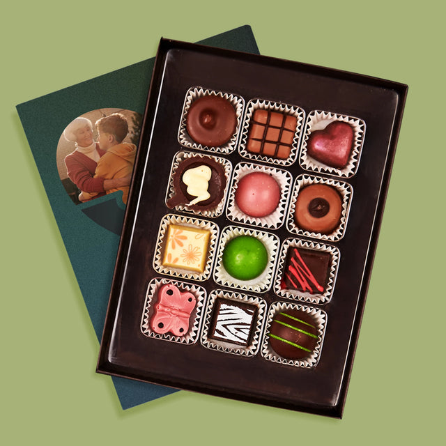 Le Collage Photo: Casse-Tête, Un Cœur Pour Grand-Mère - Pralines
