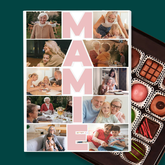 Le Collage Photo: Mamie - Pralines