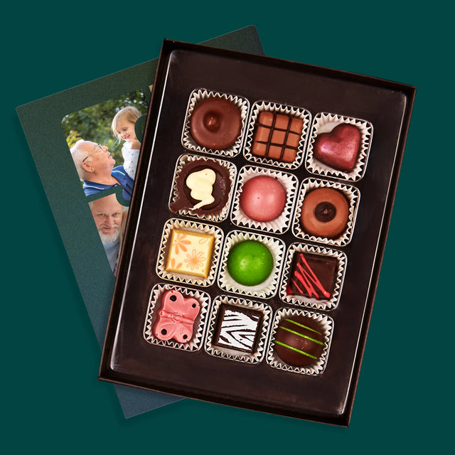 Le Collage Photo: Casse-Tête, Un Cœur Pour Grand-Papa - Pralines