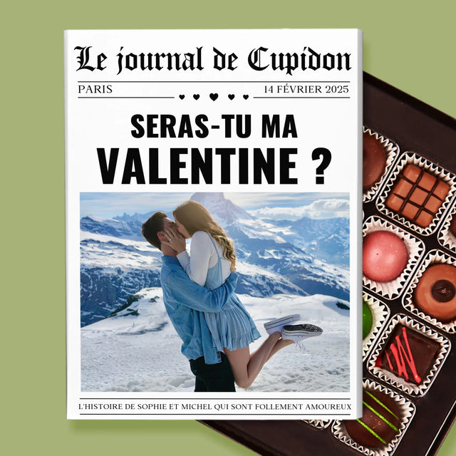 La Couverture De Magazine: Journal De La Saint-Valentin - Pralines