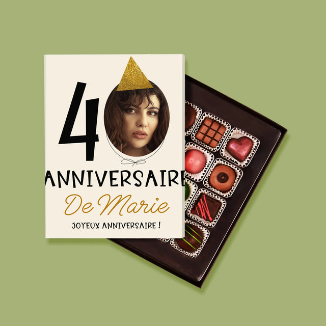 La Photo Et Un Texte: Chapeau Le 40E Anniversaire - Pralines