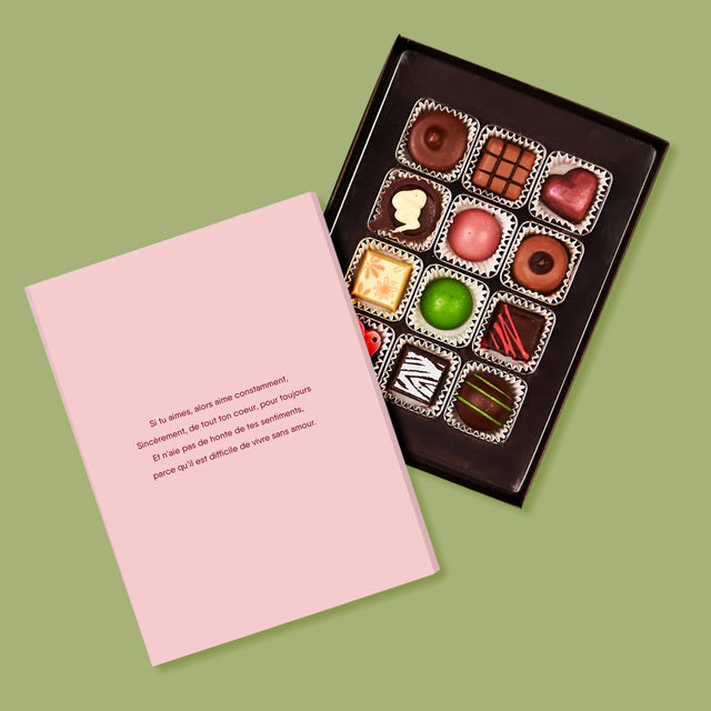 Le Collage Photo: L'Amour Sur Deux Roues - Pralines