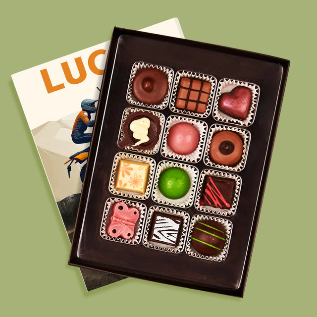 La Photo Et Un Texte: Il Vise Toujours Plus Haut - Pralines