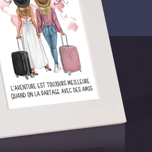 La Création Du Personnage: Famille De Noël - Cadre Photo