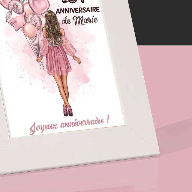 La Création Du Personnage: Amies De L'Hiver - Cadre Photo