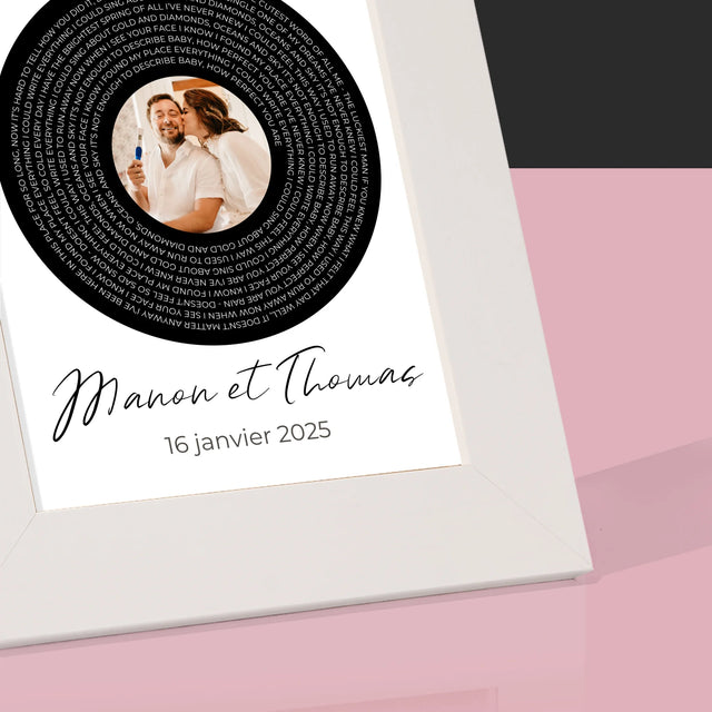 Le Collage Photo: Les Monogrammes D'Amour Avec Photos - Cadre Photo