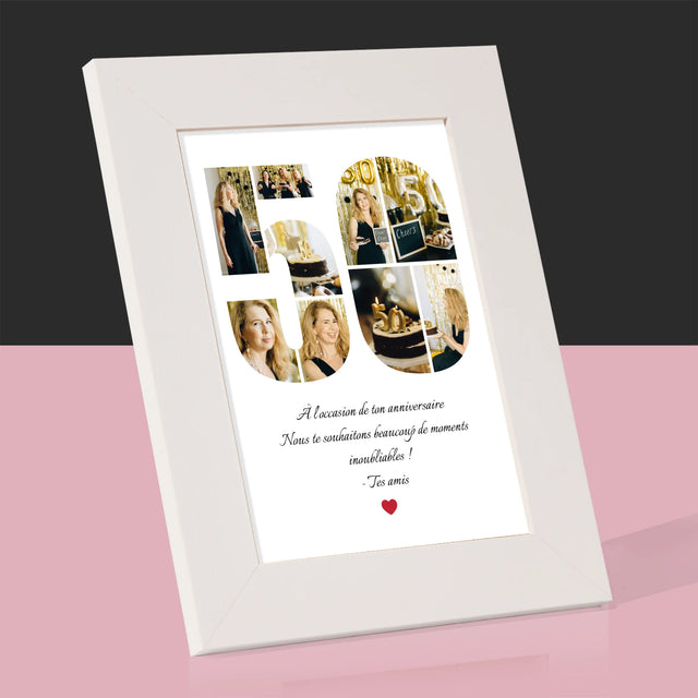 Le Collage Photo: Pourfendeur Du Sanglier - Cadre Photo