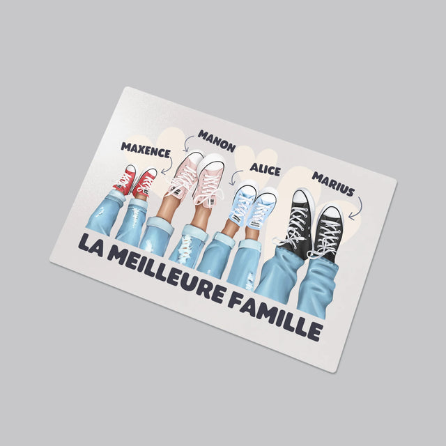 La Création Du Personnage: La Famille Baskets - Sous-Main Bureau