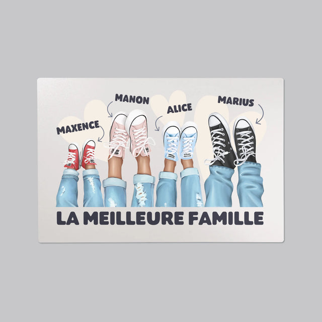 La Création Du Personnage: La Famille Baskets - Sous-Main Bureau