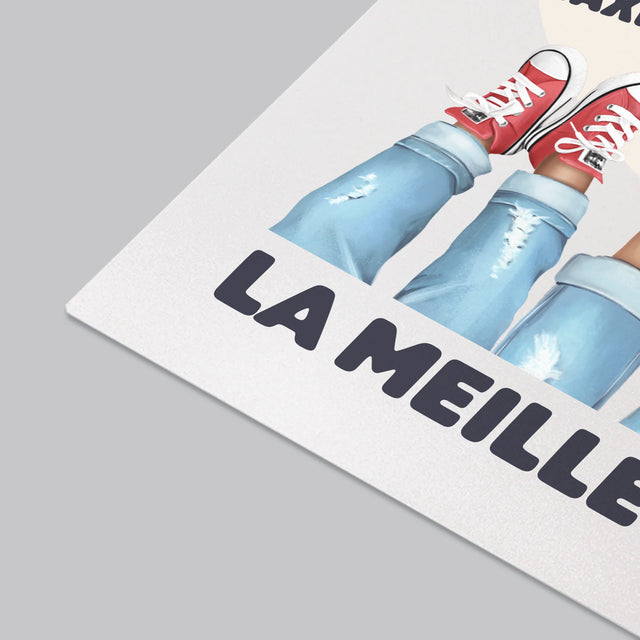 La Création Du Personnage: La Famille Baskets - Sous-Main Bureau