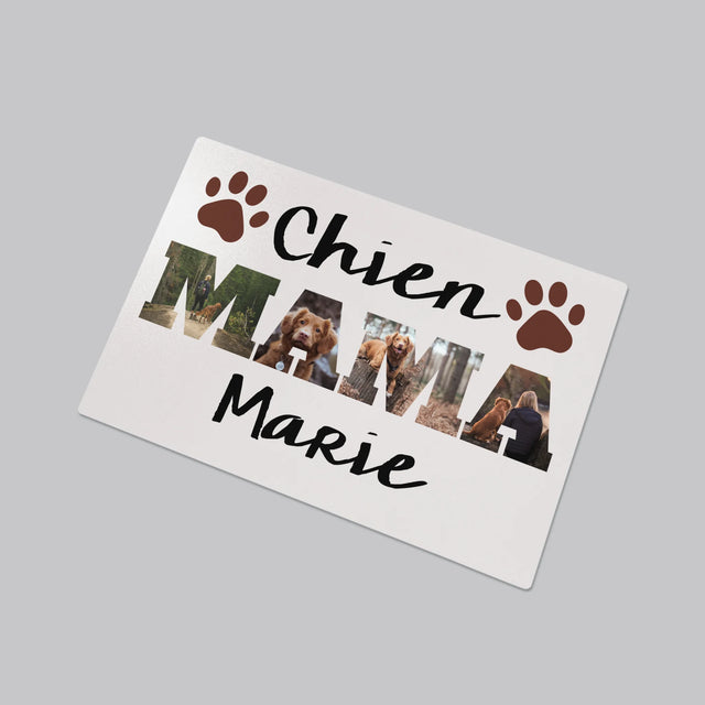 Collage Photo De Lettre: Chien Maman De Vos Photos - Sous-Main Bureau