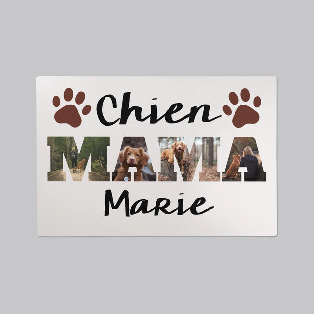 Collage Photo De Lettre: Chien Maman De Vos Photos - Sous-Main Bureau