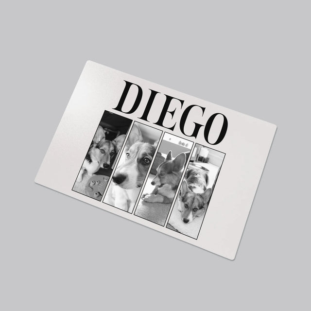 Le Collage Photo: Un Classique Bootleg Avec Un Animal - Sous-Main Bureau