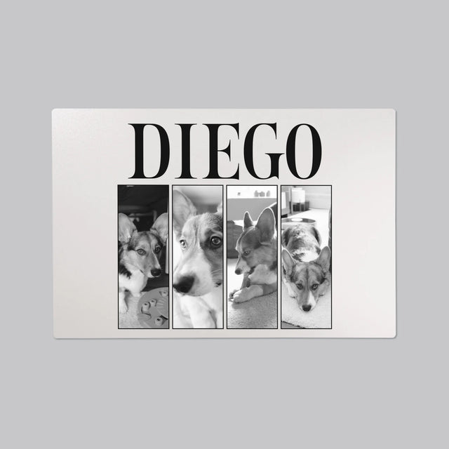 Le Collage Photo: Un Classique Bootleg Avec Un Animal - Sous-Main Bureau