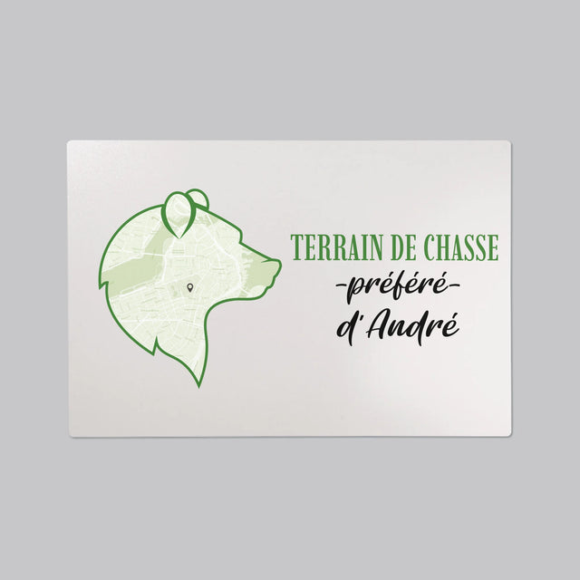 Le Plan De Ville: Terrain De Chasse Préféré - Sous-Main Bureau