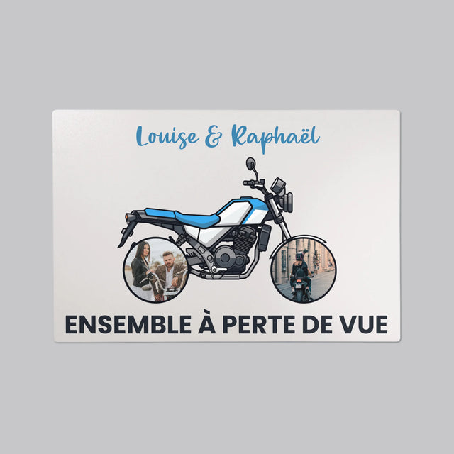 Le Collage Photo: Ensemble À Perte De Vue - Sous-Main Bureau