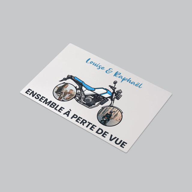 Le Collage Photo: Ensemble À Perte De Vue - Sous-Main Bureau