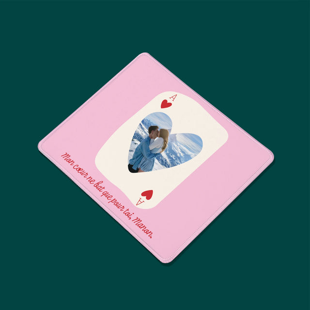 La Photo Et Un Texte: Carte De Saint-Valentin - Tapis De Souris