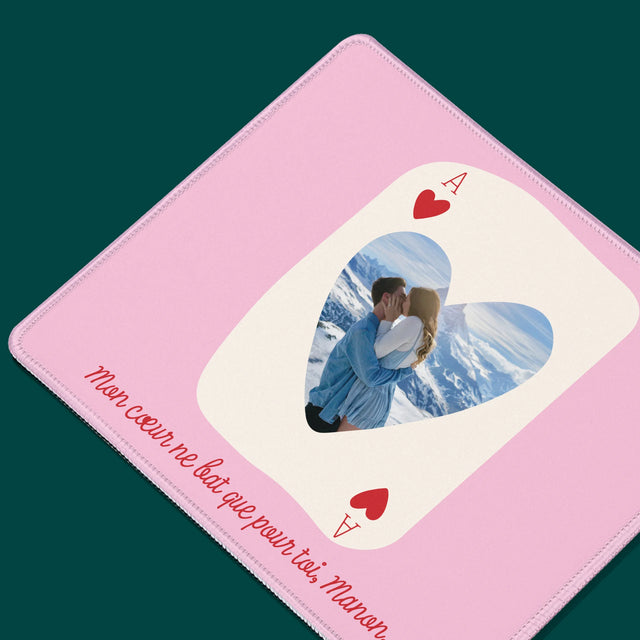 La Photo Et Un Texte: Carte De Saint-Valentin - Tapis De Souris