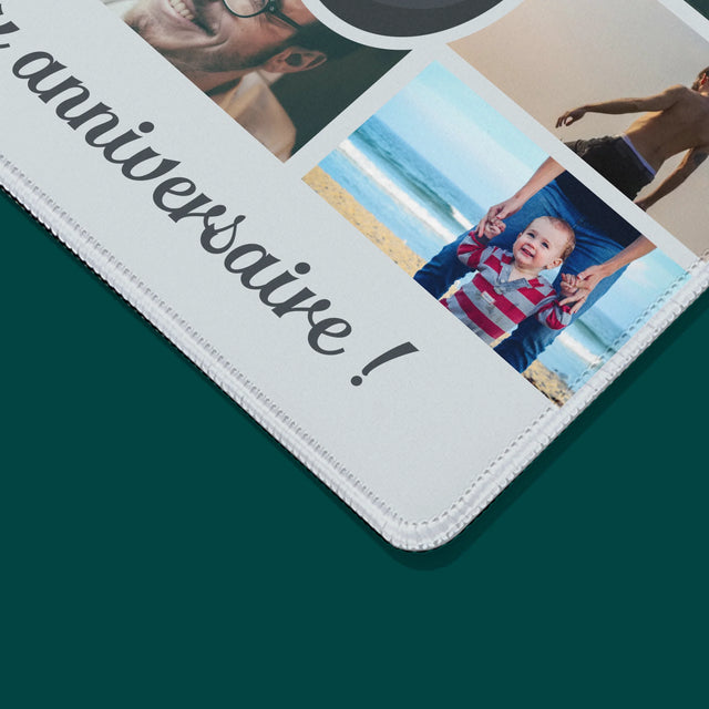 Le Collage Photo: 40 Ans - Tapis De Souris