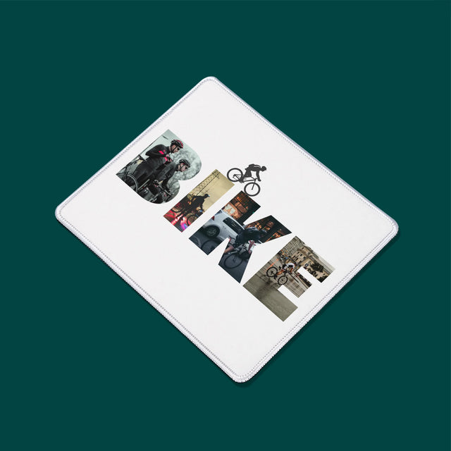 Collage Photo De Lettre: Bike - Tapis De Souris