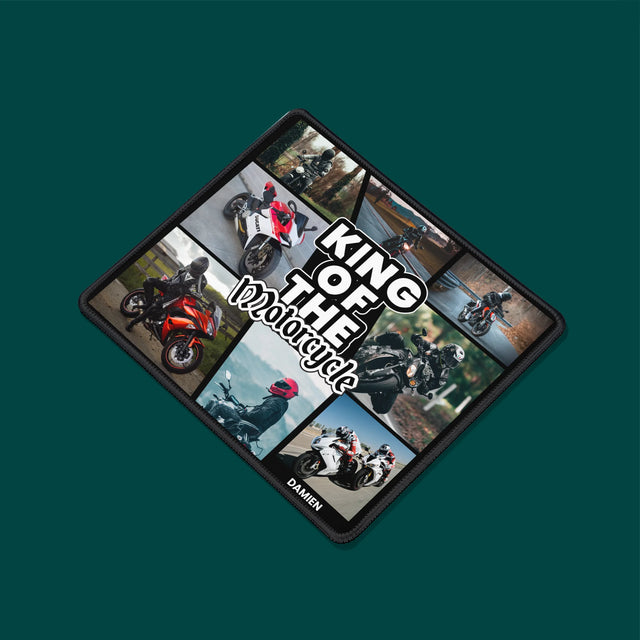 Le Collage Photo: King Of The Motorcycle - Tapis De Souris