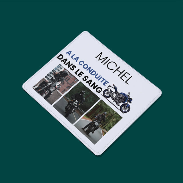 Le Collage Photo: La Conduite Dans Le Sang - Tapis De Souris