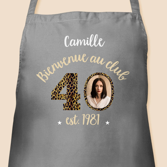 La Photo Et Un Texte: Bienvenue Au Club 40 - Tablier