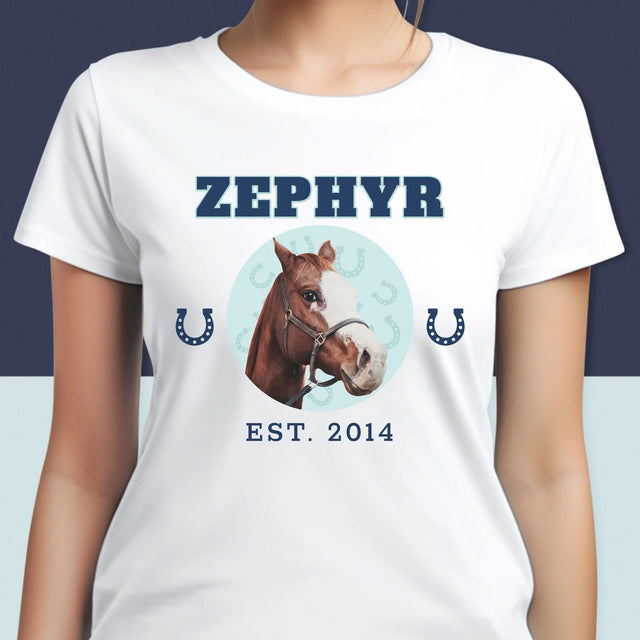 Ton Personnage: Ton Cheval Varsity - T-Shirt Pour Femmes