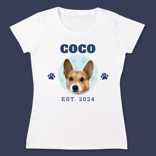 Ton Personnage: Ton Chien Varsity - T-Shirt Pour Femmes